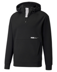 Puma felpa da uomo mezza zip con cappuccio RAD/CAL DK 589389 01 nero