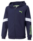 Puma falpa da ragazzo Active Sport Full Zip 589202 06 peacoat