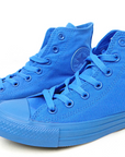 Converse scarpe sneakers in tela per uomo e donna CTAS Hi 152704C azzurro