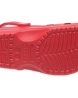 Crocs sandalo sabot da bambini Classic Clog 204536 rosso