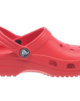 Crocs sandalo sabot da bambini Classic Clog 204536 rosso