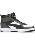 Puma sneakers alta da uomo Rebound JOY 374765 08 grigio scuro-nero-bianco