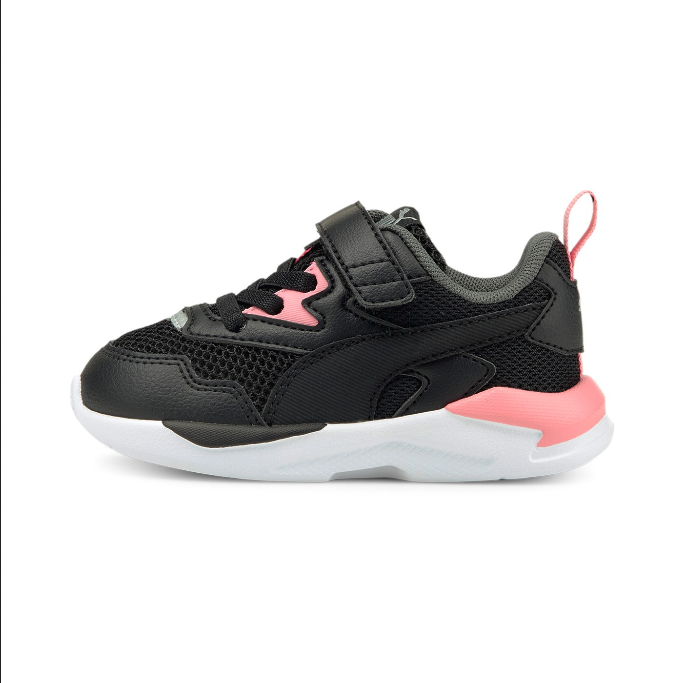 Puma scarpa sneakers da bambina X-Ray Lite 374398 17 nero rosa argento