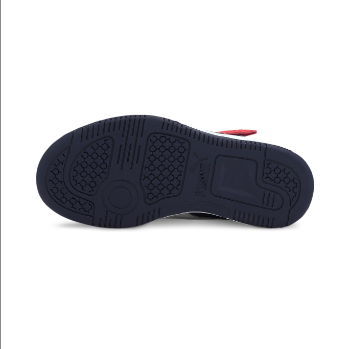 Puma scarpa sneakers da ragazzo Rebound Layup 370488 11 blu grigio rosso