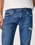 PepeJeans Stanley Brit Taper Fit Regular Waist Jeans