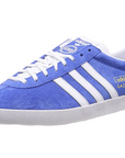 Adidas Originals scarpa sneakers da uomo Gazelle G16183 azzurro