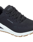 Skechers sneakers da donna Uno Stand On Air 73690 BLK nero