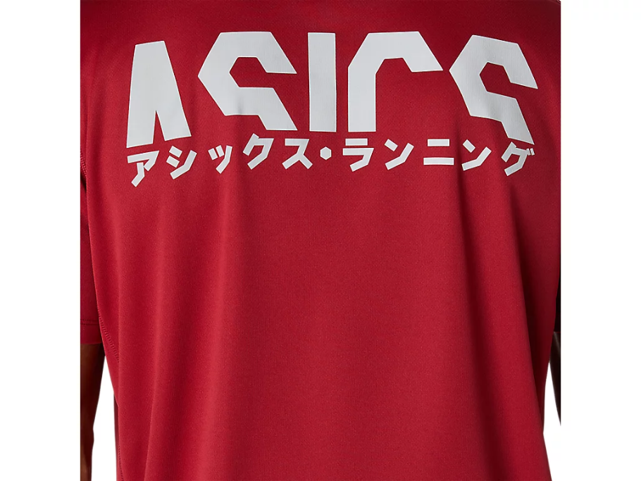 Asics Top Katakana SS 2011A813 602 burgundy