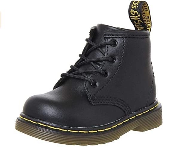 Dr. Martens anfibio con zip laterale 1460 J Softy 15382001 black