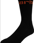 Carhartt Socks media altezza I029422 10 black-copperton