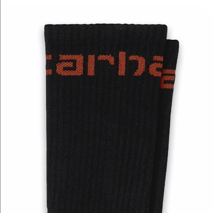 Carhartt Socks media altezza I029422 10 black-copperton