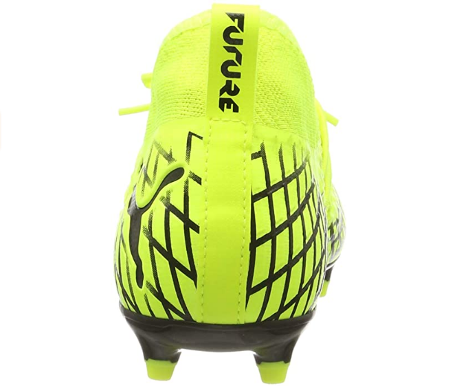 Puma scarpa da calcio da uomo Future 4.3 Netfit FG/AG 105612 03 giallo nero retro