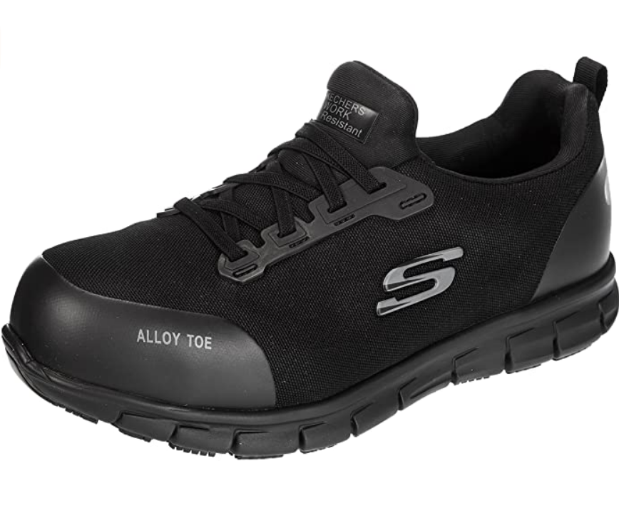 Skechers Sure Track Jixie scarpa da lavoro antinfortunistica 108041EC/BLK black
