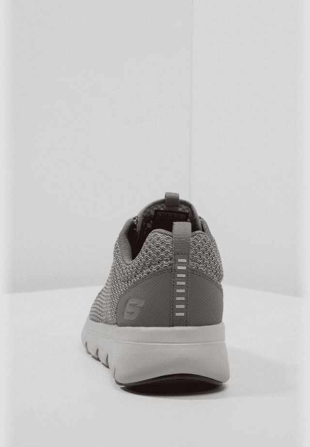 Skechers scarpa sneakers da uomo con tomaia traspirante Marauder 52832 CHAR grigio