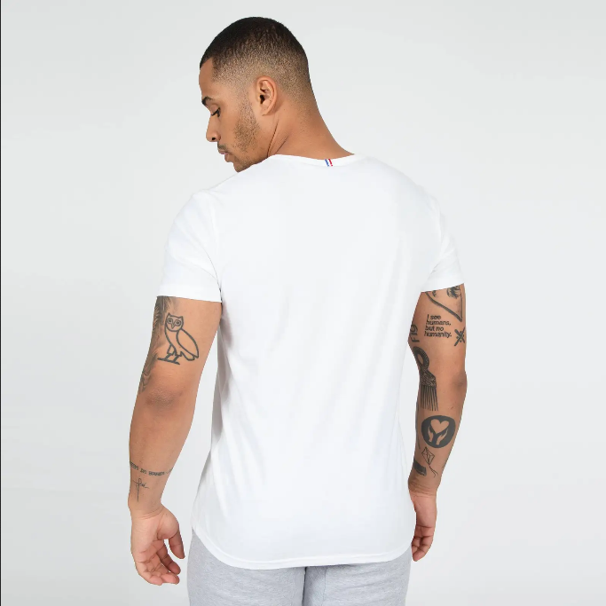 Le Coq Sportif T-shirt Manica Corta 2120202 white