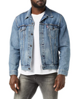 Levi's Giubbino da uomo in Jeans Denim 723340574
 blu chiaro