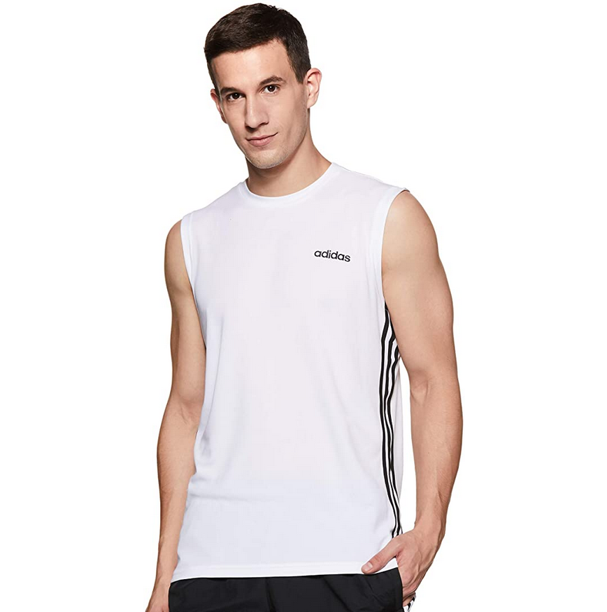Adidas T-shirt smanicata DU1249 white
