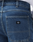 Dickies Bermuda in jeans da uomo Garyville DK0A4XCK1 blu classico