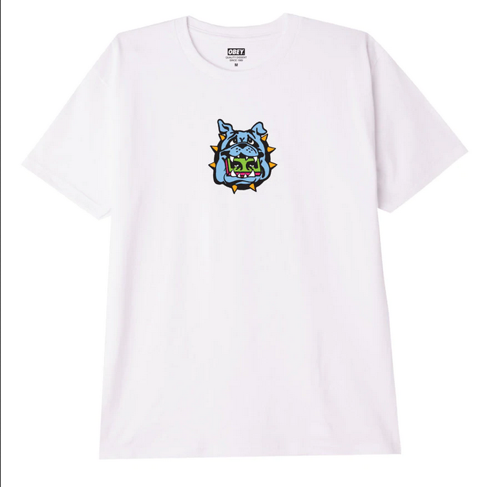 Obey T-shirt Bulldog 165262957 white