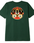 Obey T-shirt Sounds Of Dissent 45 Classic 165262982 forest green