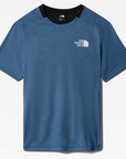 The North Face T-shirt Mountain Athletics maniche corte da uomo NF0A5IEU5V9 banff blue dark heather-black