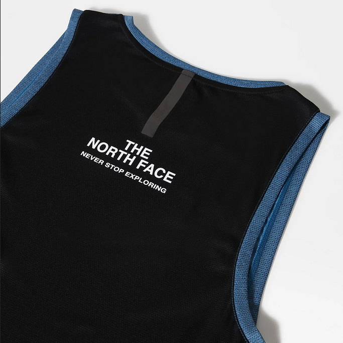 The North Face Canotta uomo Mountain Athletics NF0A5IEV5V9 banff blue dark heather-black