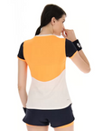 Lotto maglia da donna da tennis o per il padel Top W IV Tee 1 217348 2F8 bright white-orange