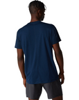 Asics T-shirt Running Core SS Top 2011C341 401 blu