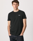 Pepe Jeans maglietta manica corte Original Basic T-shirt PM508212 999 black
