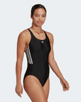 Adidas Costume per la piscina intero da donna 3S Mid Suit HD0403 nero