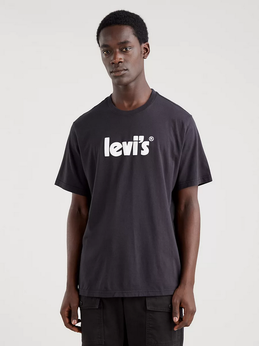 Levi&#39;s maglietta da uomo manica corta con vestibilità comoda 161430391 nero