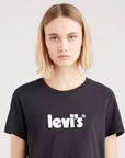 Levi's maglietta manica corta da donna the Perfect Tee 173691756 nero