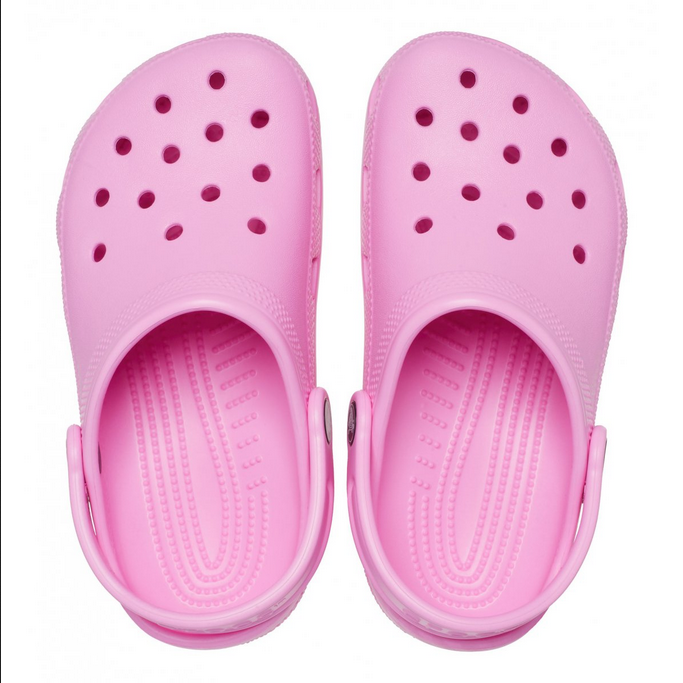 Crocs sandalo a sabot da bambina Classic Clog 206991 6SW rosa