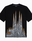Dolly Noire T-shirt manica corta BENCH Sagrada Familia Tee ts104-tb-01 over black