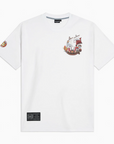 Dolly Noire T-shirt manica corta Mugiwara Tee ts135-ta-01 white