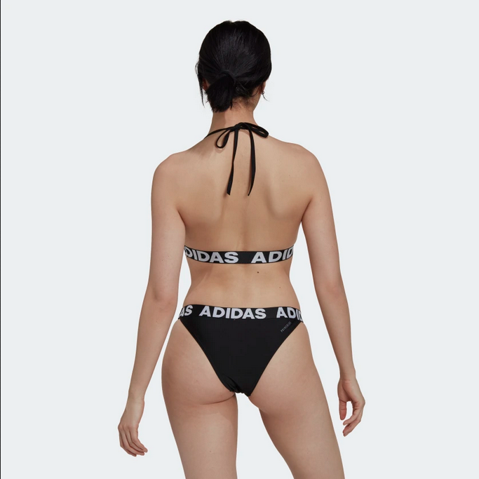 Adidas costume donna Bikini Beach FJ5092 nero-bianco