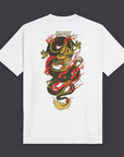 Dolly Noire t-shirt manica corta Ryu Dragon Tee TS172-TA-02 white