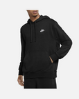 Nike Felpa con cappuccio da uomo con tasca a marsupio Sportswear Club CZ7857 010 nero