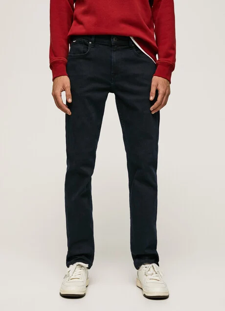 Pepe Jeans Pantalone Jeans Hatch 5 vestibilità regolare PM206524BB32 denim black