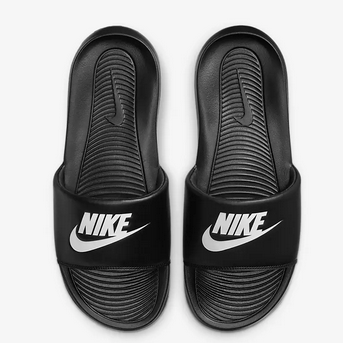 Nike ciabatta mare o piscina da adulto Victory One Slide CN9675 002 nero-bianco