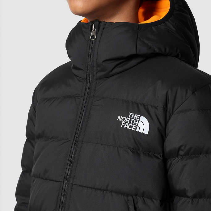 The North Face giacca da bambino con cappuccio Never Stop NF0A7X4IJK3 black