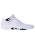 Champion calzini unisex Quarter Socks 3 paia 10100386 U34576 WW001 bianchi