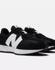 New Balance scarpa sneakers da uomo 327 MS327CBW nero bianco