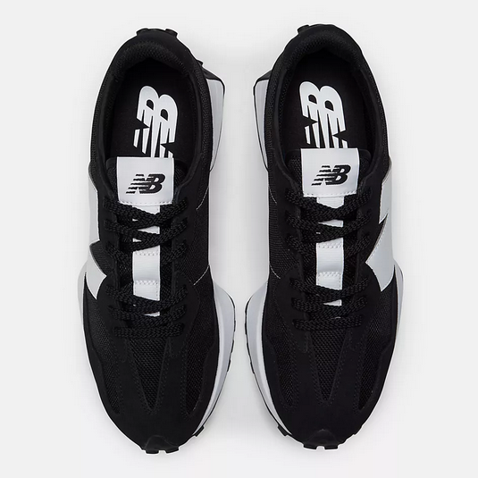 New Balance scarpa sneakers da uomo 327 MS327CBW nero bianco