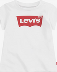 Levi's Kids T-shirt da ragazza manica corta Batwing Tee 4E4234-W5J white
