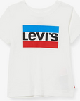 Levi's KIds T-shirt manica corta Logo Tee 8E8568-001 white
