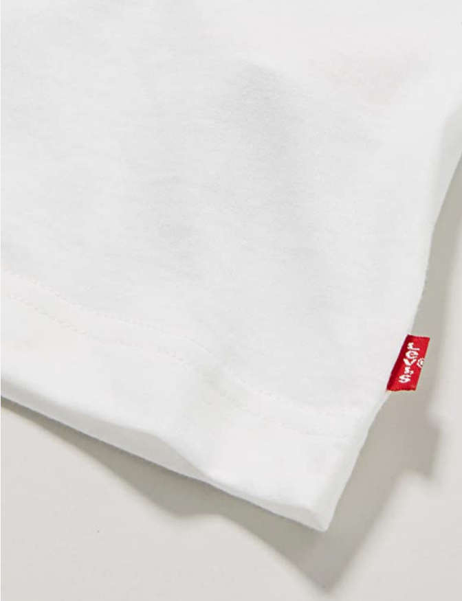 Levi&#39;s Kids T-shirt da ragazzo LVB Sportwear Logo Tee 9E8568 001 white