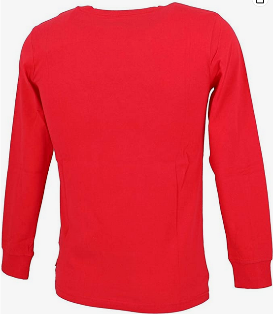 Levi&#39;s Kids T-shirt manica lunga da ragazzo Batwing 8E8646 9E8646 R6W super red