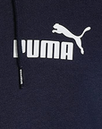 Puma Felpa con cappuccio e cerniera intera logo piccolo ESS 586704 06 blu