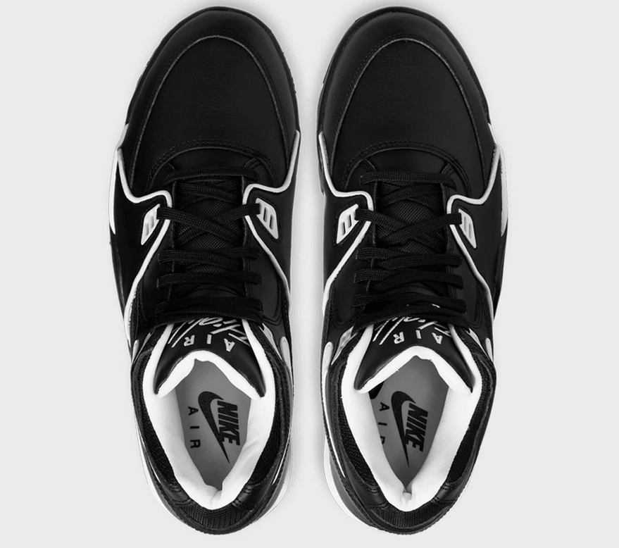 Nike scarpa Sneakers da uomo Air Flight 89 CU4833 015 nero-bianco